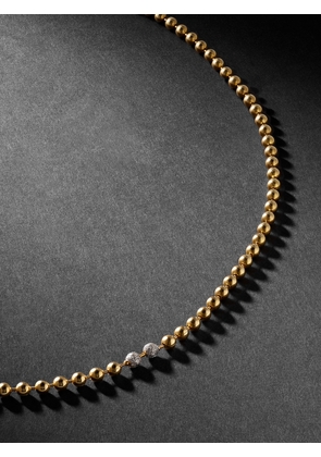 Greg Yuna - Umlaut Gold Diamond Necklace - Men - Gold