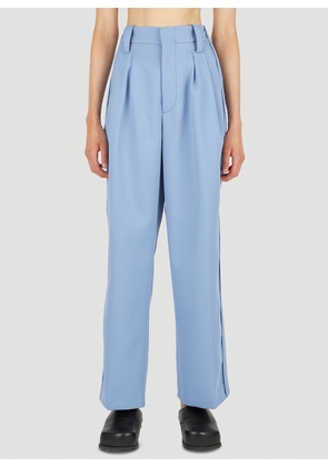 Meryll Rogge Front Pleat Pants - Woman Pants Blue Fr - 36