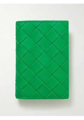 Bottega Veneta - Intrecciato Leather Bifold Cardholder - Men - Green