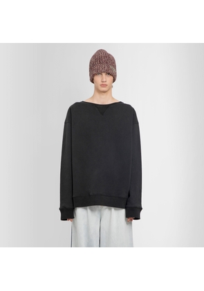 MAISON MARGIELA MAN BLACK SWEATSHIRTS