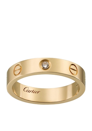 Cartier Yellow Gold And Diamond Love Wedding Band