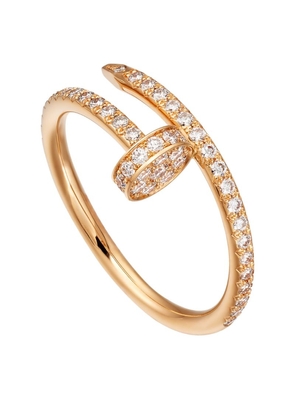 Cartier Rose Gold And Diamond Juste Un Clou Ring
