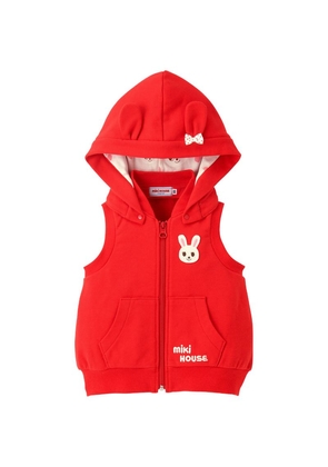Miki House Cotton Hooded Gillet (2-5 Years)