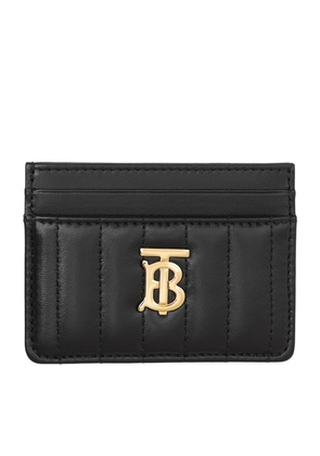 Burberry Leather Quilted Lola Card Case
