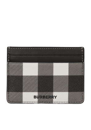 Burberry Exaggerated Check Card Holder