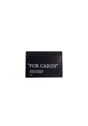 OFF-WHITE WOMAN BLACK WALLETS & CARDHOLDERS