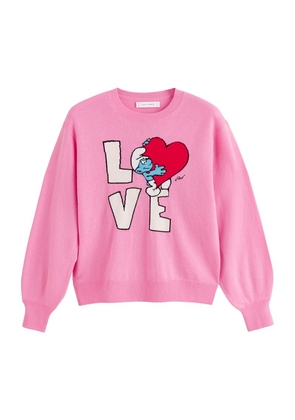 Chinti & Parker X The Smurfs Love Sweater