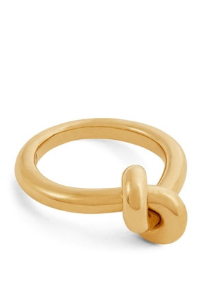 Engelbert Yellow Gold Absolutely Tight Knot Ring