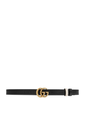 Gucci Reversible Gg Marmont Thin Belt