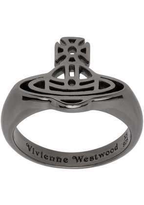 Vivienne Westwood Gunmetal Avon Ring