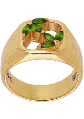 MAPLE Gold 3AM Signet Ring
