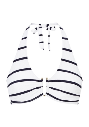 Heidi Klein Stripe Halterneck Bikini Top