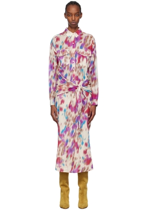 Isabel Marant Etoile Multicolor Nesly Maxi Dress