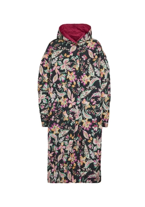 Marant Etoile Dean reversible floral raincoat