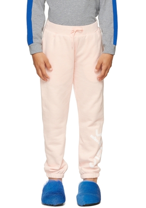 Kenzo Kids Pink Logo Lounge Pants