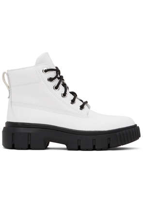 Timberland White Greyfield Boots