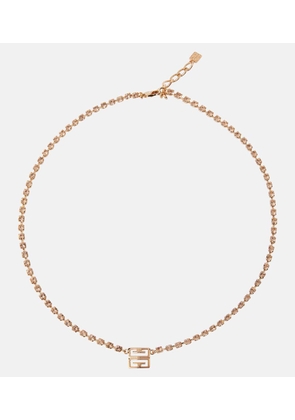 Givenchy 4G crystal-embellished necklace