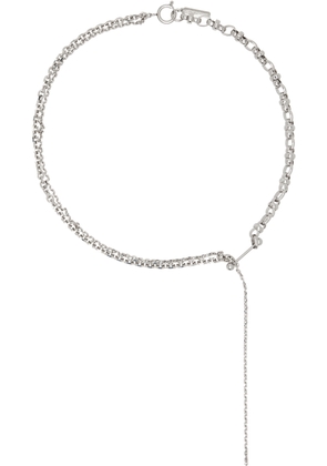 Justine Clenquet Silver Kim Necklace