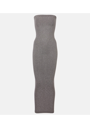 Wolford Fading Shine strapless midi dress