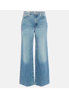 Frame Le Jane high-rise wide-leg jeans