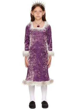ANNA SUI MINI SSENSE Exclusive Kids Purple Princess Halloween Costume Dress