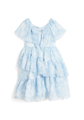 Patachou Floral Print Tiered Dress (3-12 Years)