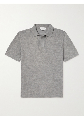 Gabriela Hearst - Stendhal Merino Wool Polo Shirt - Men - Gray - S