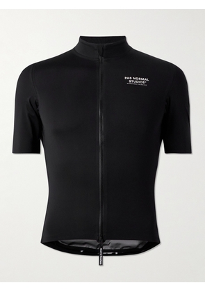 Pas Normal Studios - Mechanism Pro Rain Logo-Print Cycling Jersey - Men - Black - S