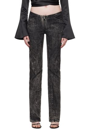 ioannes Black Elevated Jeans