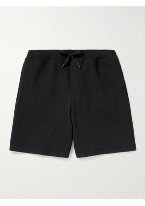 Lululemon - City Sweat 7&quot; Straight-Leg Cotton-Blend Jersey Drawstring Shorts - Men - Black - S