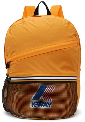 K-Way Kids Orange Packable Backpack