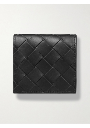Bottega Veneta - Intrecciato Leather Coin Wallet - Men - Black