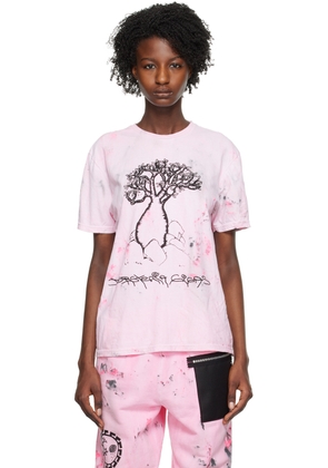 WESTFALL Pink 'Dorstenia Gigas' T-Shirt