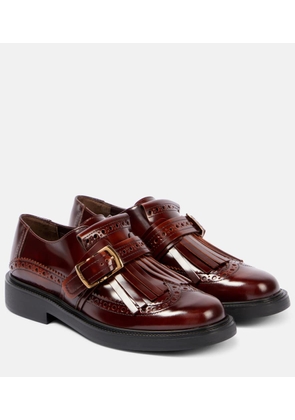 Tod's Leather monk strap shoes