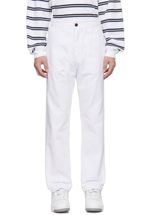 Uniform Bridge Off-White Fatigue Trousers
