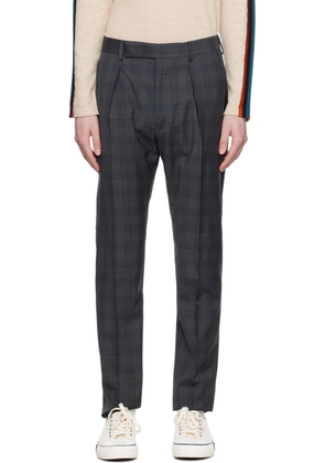 Paul Smith Gray Check Trousers
