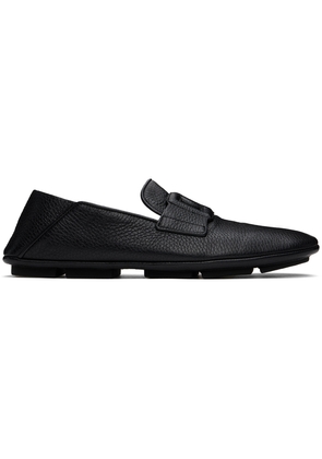 Dolce & Gabbana Black Driver Loafers