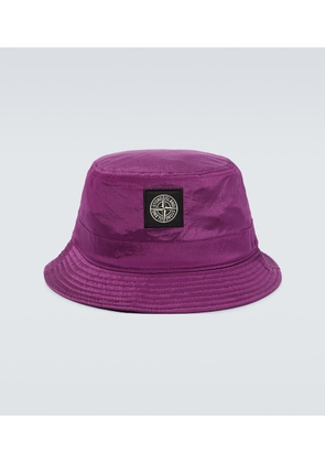 Stone Island Logo bucket hat