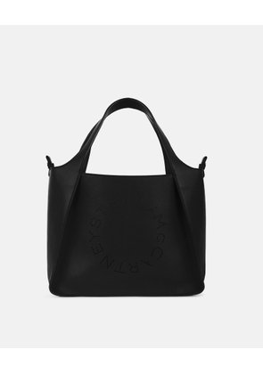 Stella McCartney - Logo Crossbody Tote Bag, Woman, Black