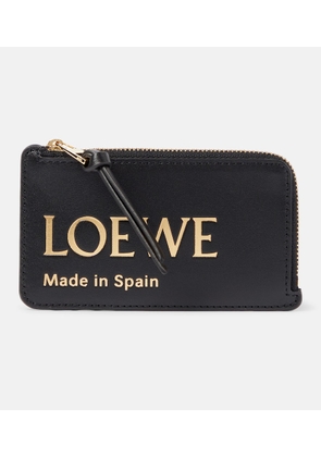 Loewe Logo leather coin pouch