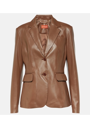 Altuzarra Fenice leather blazer