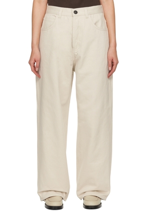 Sofie D'Hoore Off-White Peggy Trousers