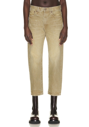 R13 Boyfriend Pant in Moss Green - Olive. Size 24 (also in 25).