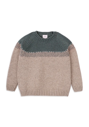 Knot Mountain Crew-Neck Sweater (3-8 Years)
