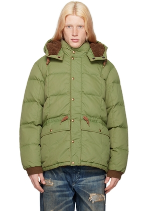 RRL Green Quilted Jacket