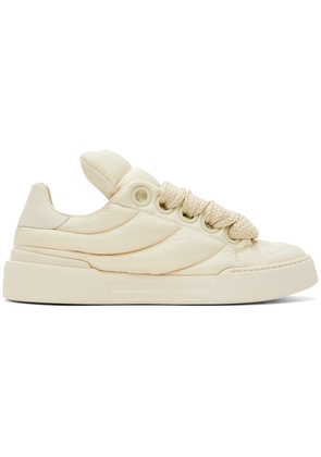 Dolce & Gabbana Off-White New Roma Sneakers