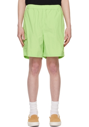 Pop Trading Company Green Painter Shorts