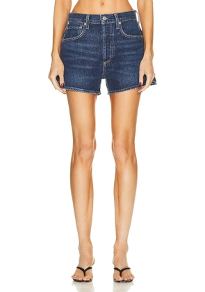Citizens of Humanity Marlow Vintage Short in Schnapps - Blue. Size 32 (also in 33).