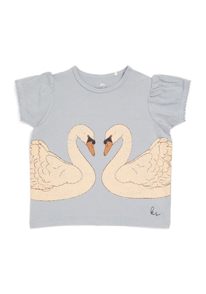 Konges Sløjd Cotton Swan Famo T-Shirt (3 Months-4 Years)