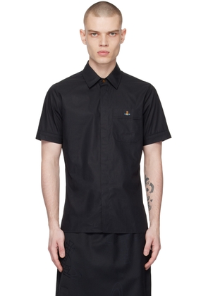 Vivienne Westwood Black Embroidered Shirt